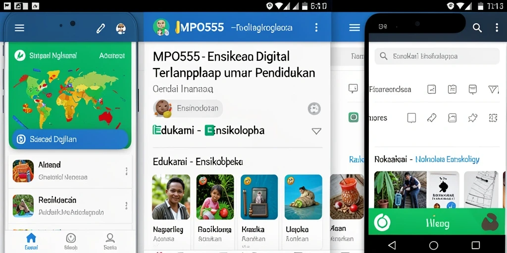 Tampilan antarmuka MPO555 yang modern dan mudah digunakan.