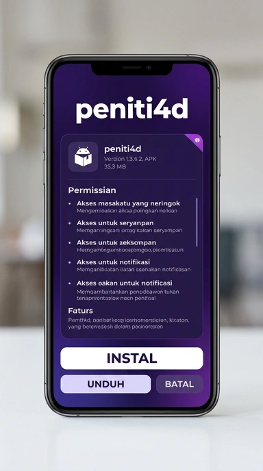 Panduan Unduh dan Instal APK peniti4d untuk Android